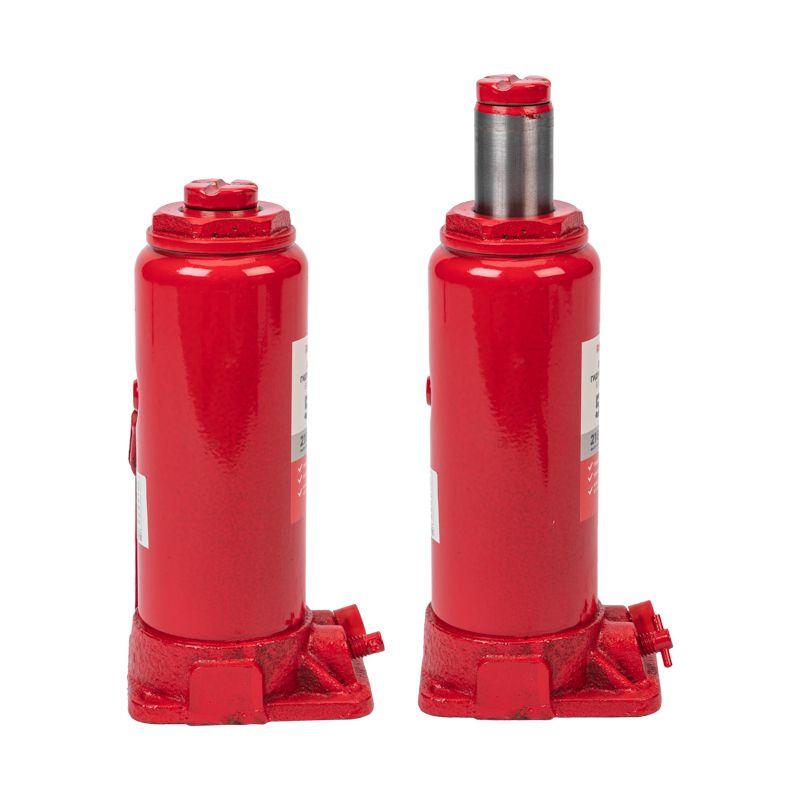 Домкрат гидравлический бутылочный 5т в пластиковом кейсе Rexant 80-0611