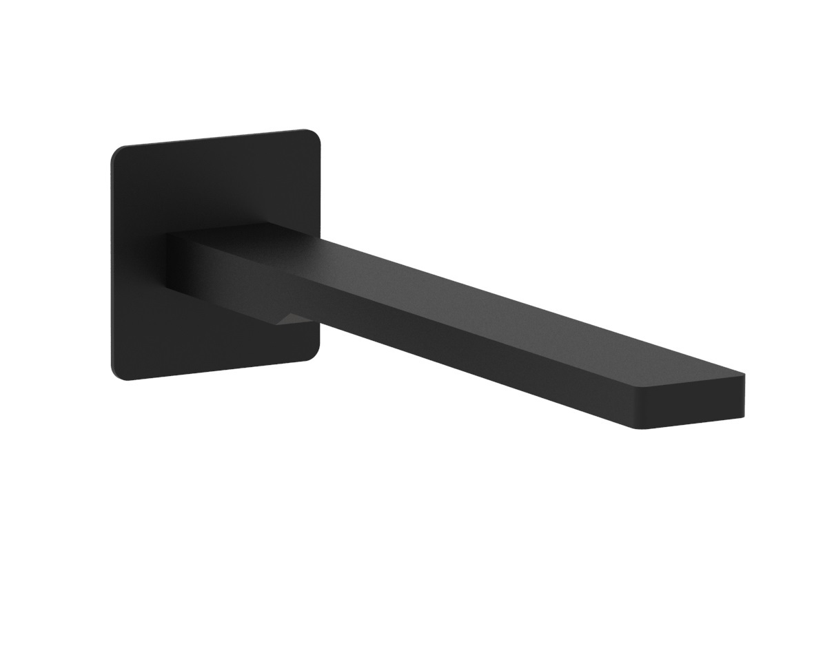 Излив из стены Paffoni TANGO ZBOC120NO Черный матовый