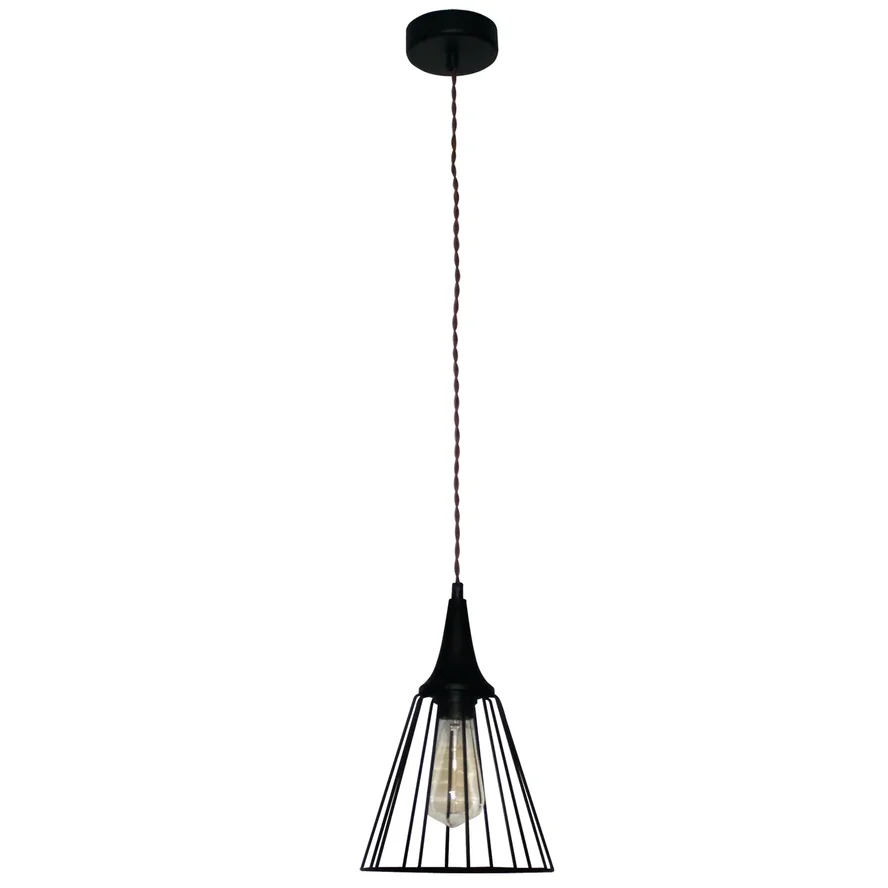 Светильник Форма 211 черн.муар (Плафон Конус) НСБ 01-60-142 Е27 ИУ