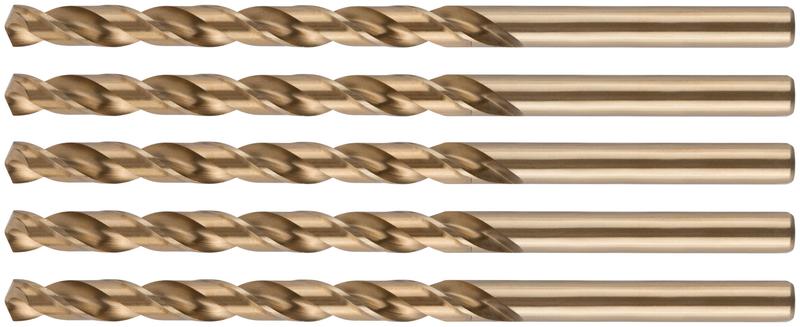 Сверло по металлу удлиненное Profi с кобальтом 5% 10х184мм (уп.5шт) Cutop 48-10-184