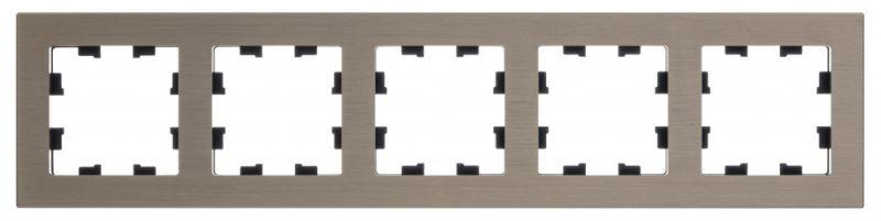 Рамка 5-м AtlasDesign Nature металл ЛАТУНЬ SE ATN312205
