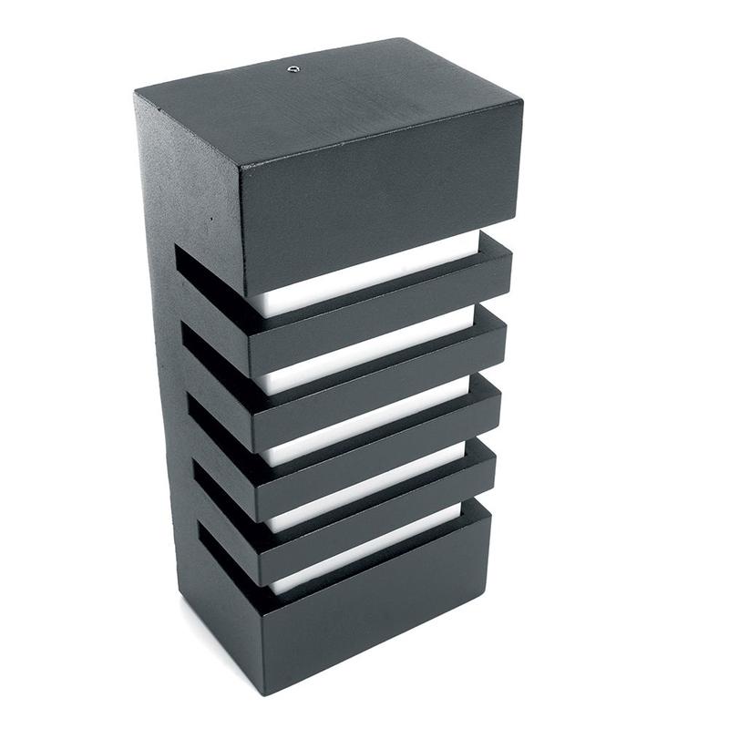 Светильник садово-парковый 230хH0602 черн. (на стену) FERON 11876