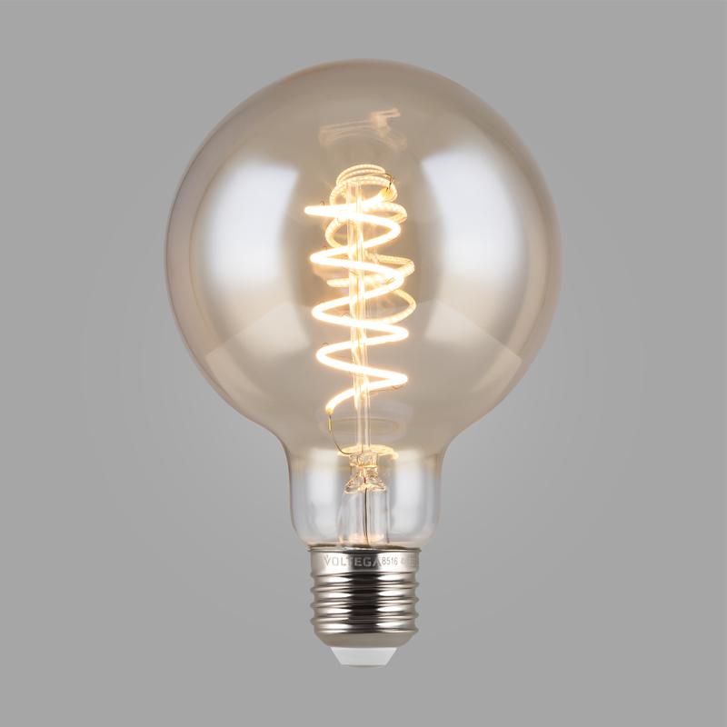 Лампа светодиодная филаментная Loft 271 G95 4Вт 2700К E27 Voltega 8516