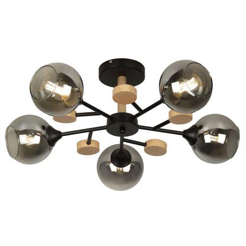 Люстра Elouisa 9181-305 60Вт 5хE27 модерн Rivoli Б0068416