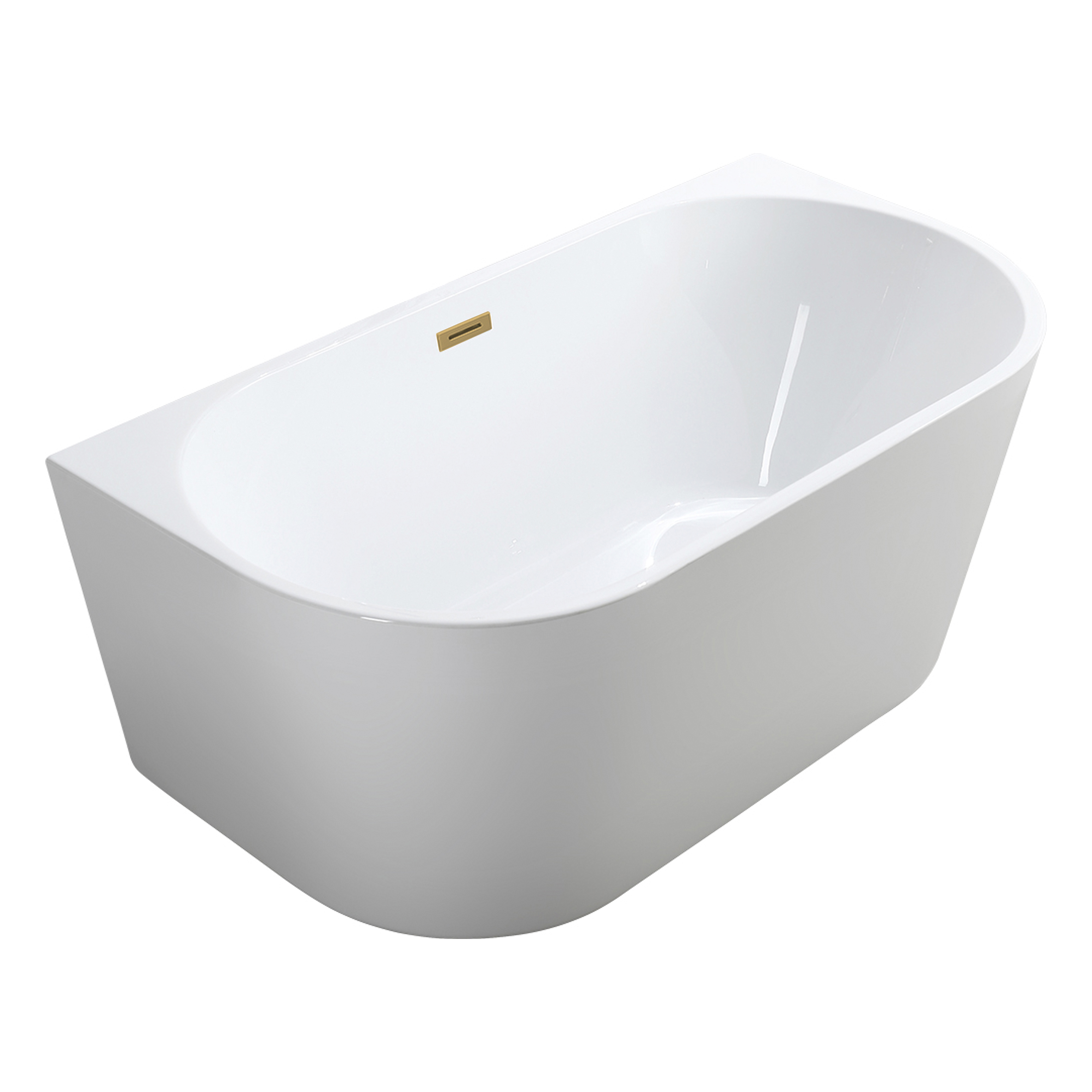 Ванна отдельностоящая акриловая 1695 мм Swedbe Select 8828GO