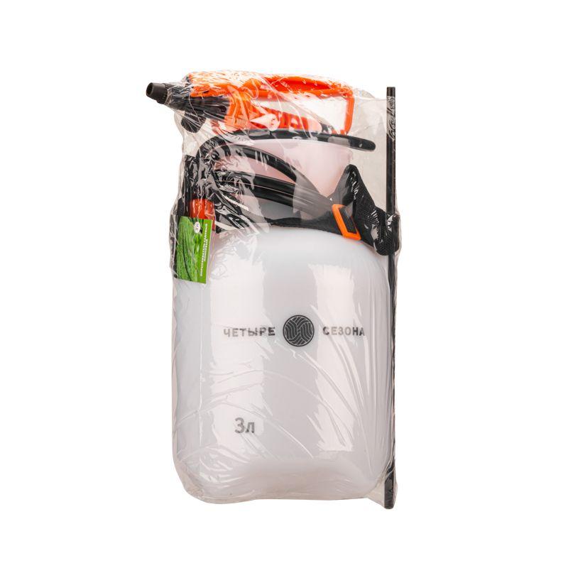 Опрыскиватель садовый помповый для растений и цветов 3л ЧЕТЫРЕ СЕЗОНА 62-0247