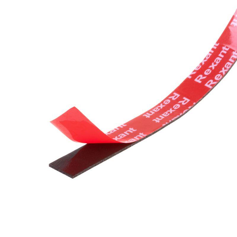 Лента клейкая двухсторонняя на VHB акриловой основе 6ммх5м черн. Rexant 09-6045