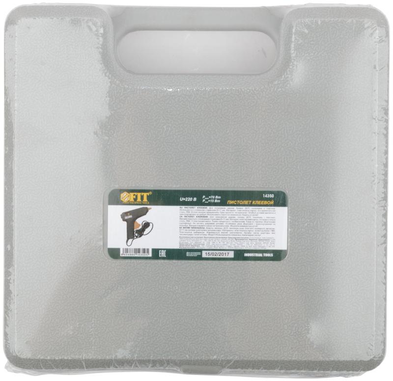 Пистолет клеевой 11мм 15Вт (70Вт ) в кейсе FIT 14350