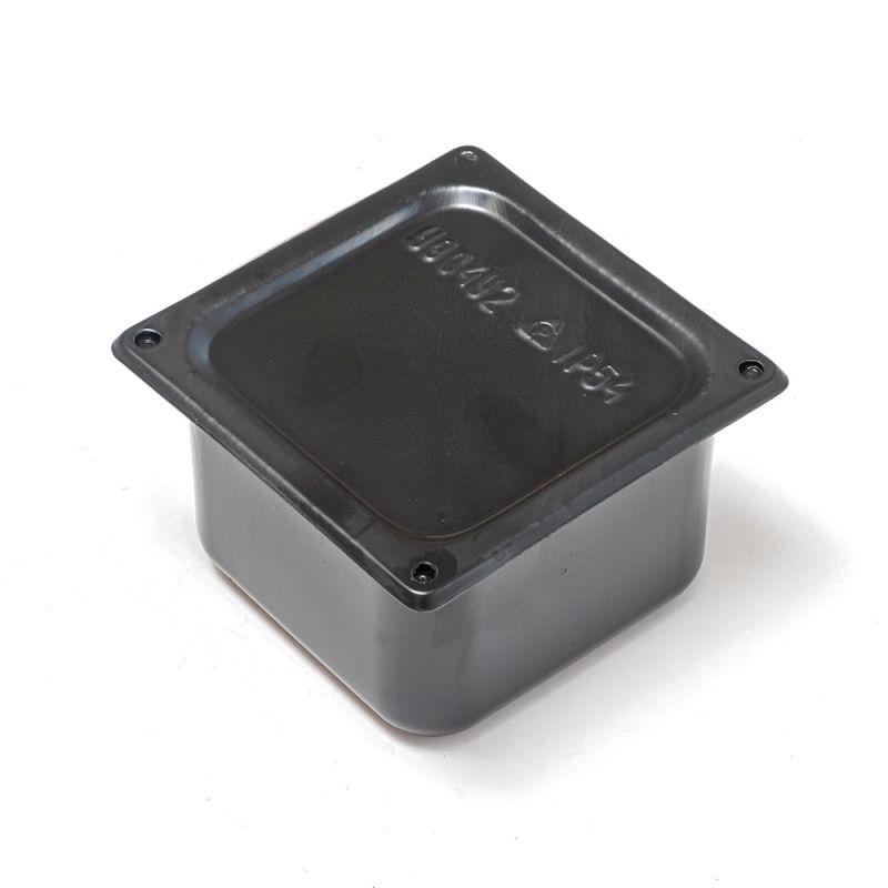 Коробка протяжная У-994 110х110х80 IP54 грунтованная с уплотнителем метал. Промрукав PR08.9805