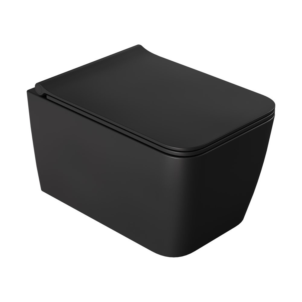 Zen подвесной унитаз глянец белый с крышкой