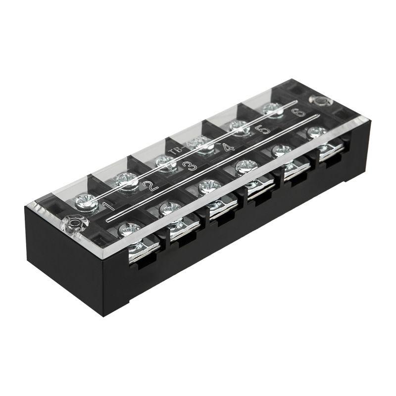Блок зажимов клеммный БЗН ТВ-4506 4.0кв.мм 45А 6 пар Rexant 11-2155
