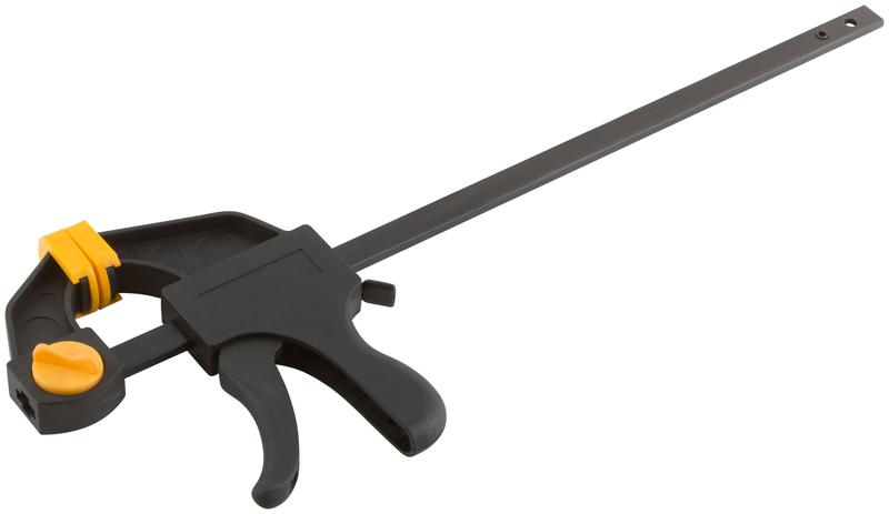 Струбцина нейлоновая пистолетная 300х495х70мм FIT 59272