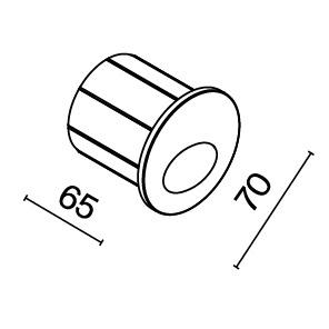 Светильник светодиодный Bil 3Вт 3000К IP54 подсветка для лестниц Maytoni O015SL-L3W3K