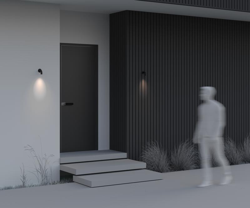 Светильник Sleek 2Вт 3000К IP65 бра настен. Maytoni O477WL-L2GF3K