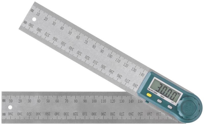 Угломерметаллический нержавеющий с электронным отсчетом 200мм FIT 19320