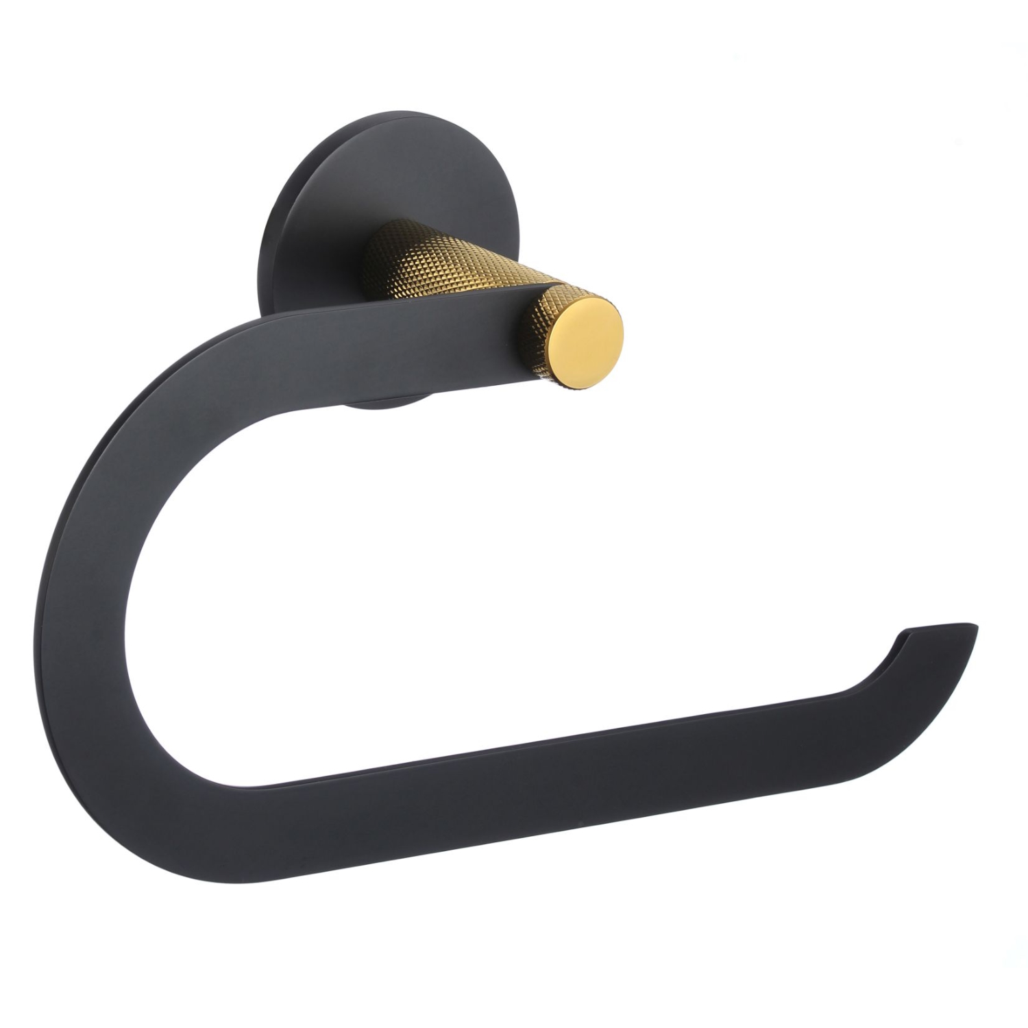 Полотенцедержатель Savol S-002163HB, черный/золото