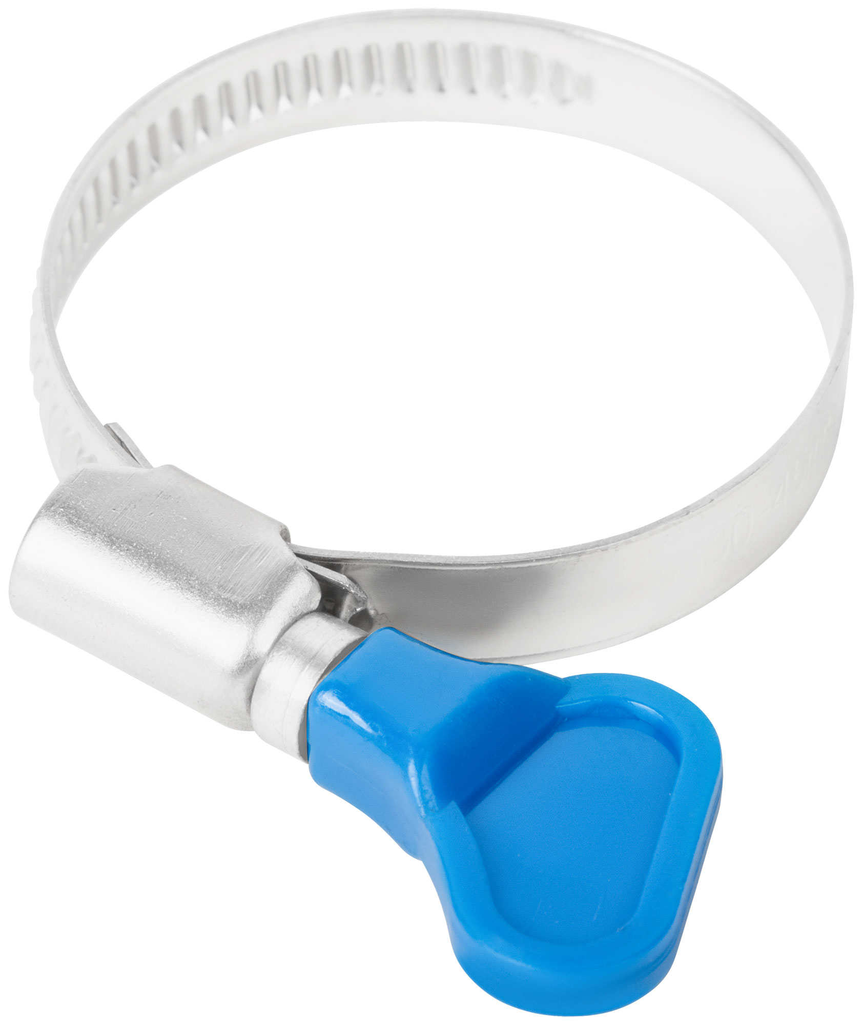 Хомут обжимной накатной с ключом, ширина 9 мм, нерж.сталь 30-45 мм