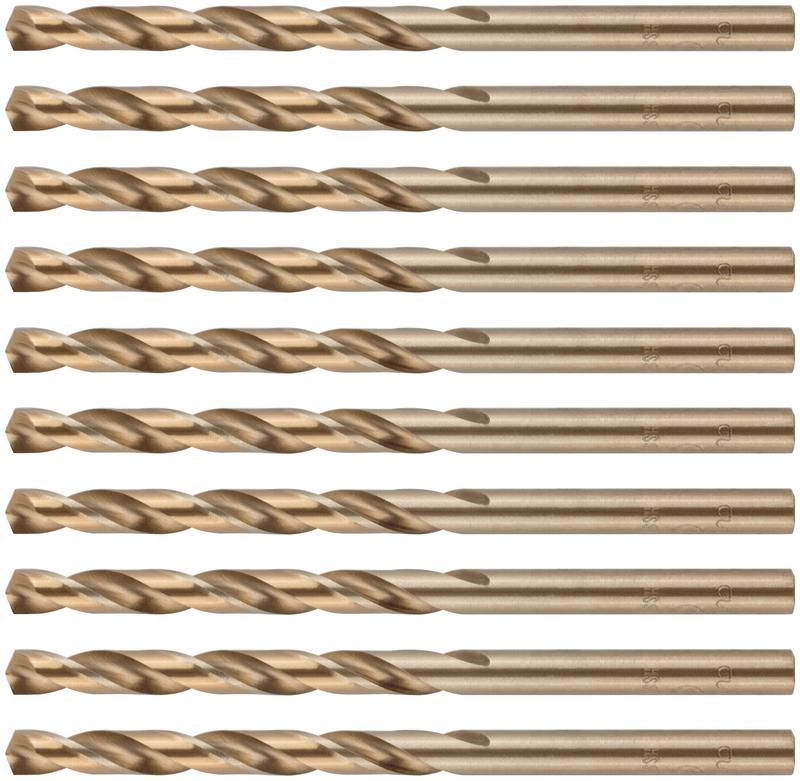 Набор сверл по металлу EXPERT 5х86мм (уп.10шт) Cutop 53-483