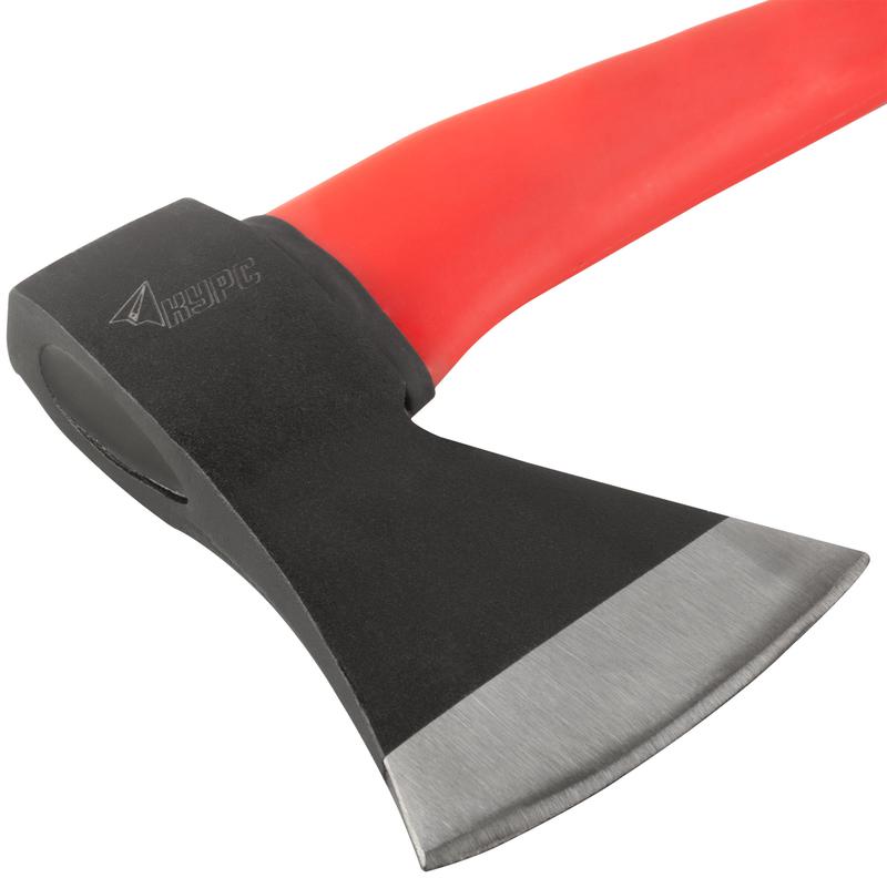 Топор 600г усилен. стеклопластик. ручка; кованая сталь КУРС 46201