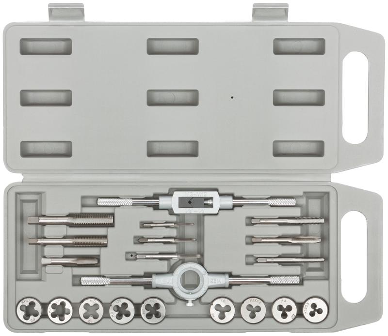 Лерки-метчики легированная сталь профи 20шт пластиковый кейс FIT 70805