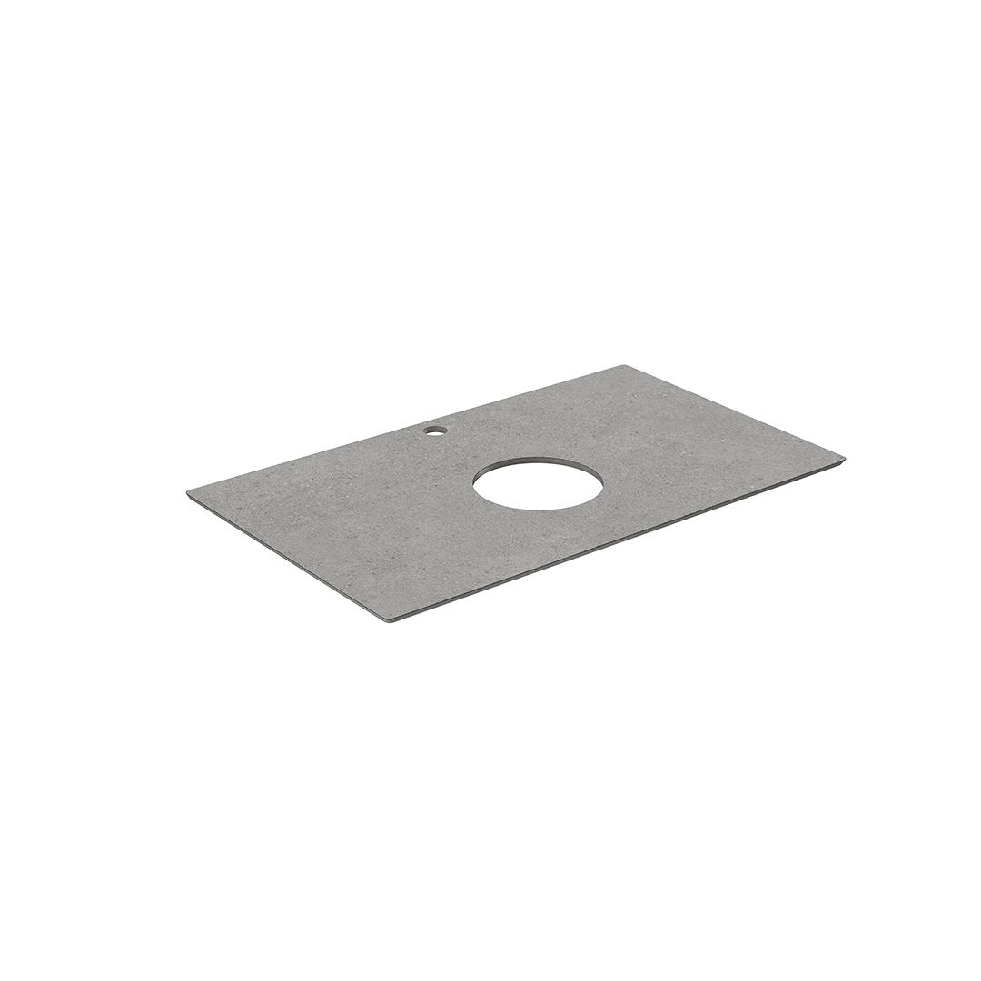 Спец. декоративное изделие для накладных раковин 80 см Фондамента серый