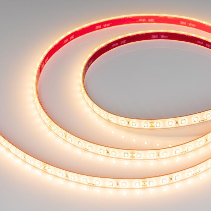 Лента светодиодная RTW-PS-A80-12mm 24В Warm 2400К 4.8Вт/м IP67 TWP100 герметичная (уп.5м) Arlight 053506