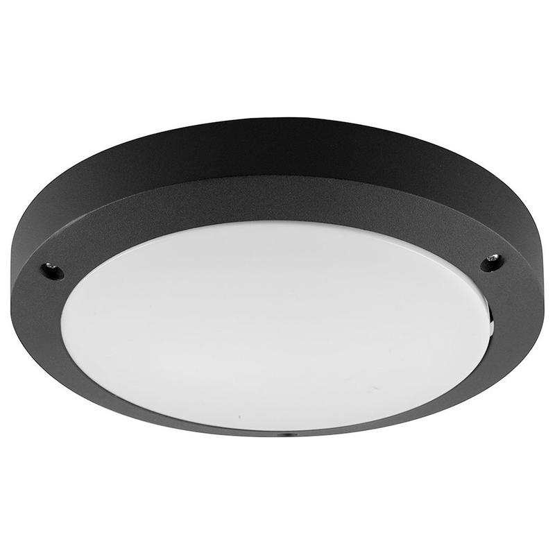 Светильник садово-парковый 230хH030 черн. (на стену) FERON 11868