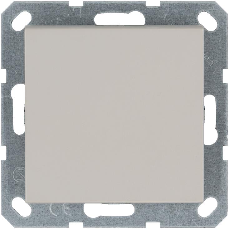 Переключатель проходной 1-кл. 10А IP20 механизм тауп Jasmart G3012T