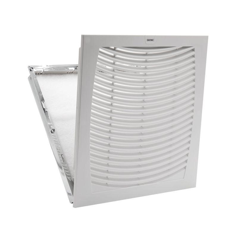 Решетка вентиляционная с фильтром ЭМС 324х324мм IP54 DKC R5MCF32