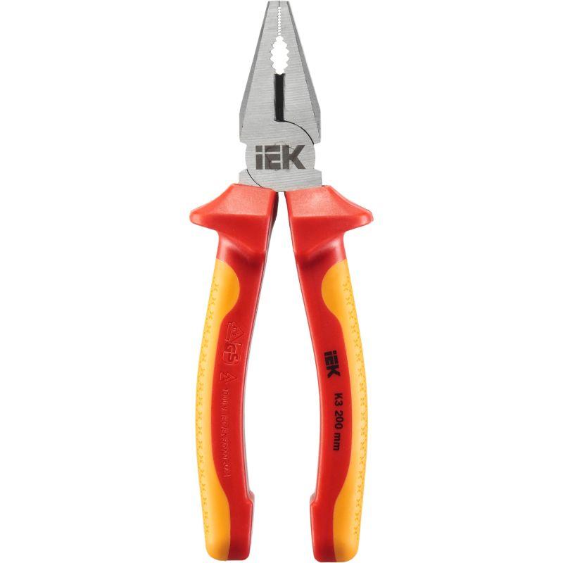 Пассатижи диэлектрические 200мм K3 ARMA2L 3 IEK A2L3-PL20-K3-200