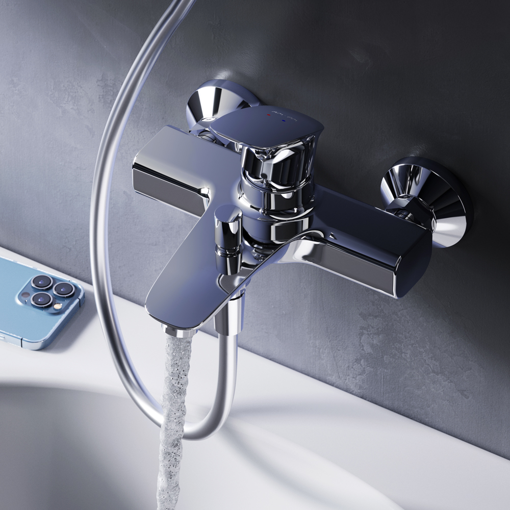 F71A10000 Spirit V2.1 смеситель д/ванны/душа, хром, шт