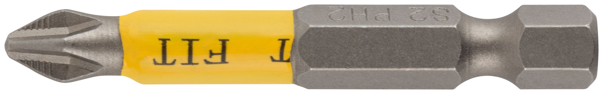 Биты кованые, сталь S2, односторонние  50 мм PH2, Профи 2 шт., блистер