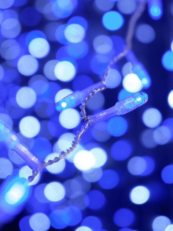 Гирлянда "Занавес" 500 LED 250х150см уличная соед. до 6 мод. син. SHLights 4690601041319