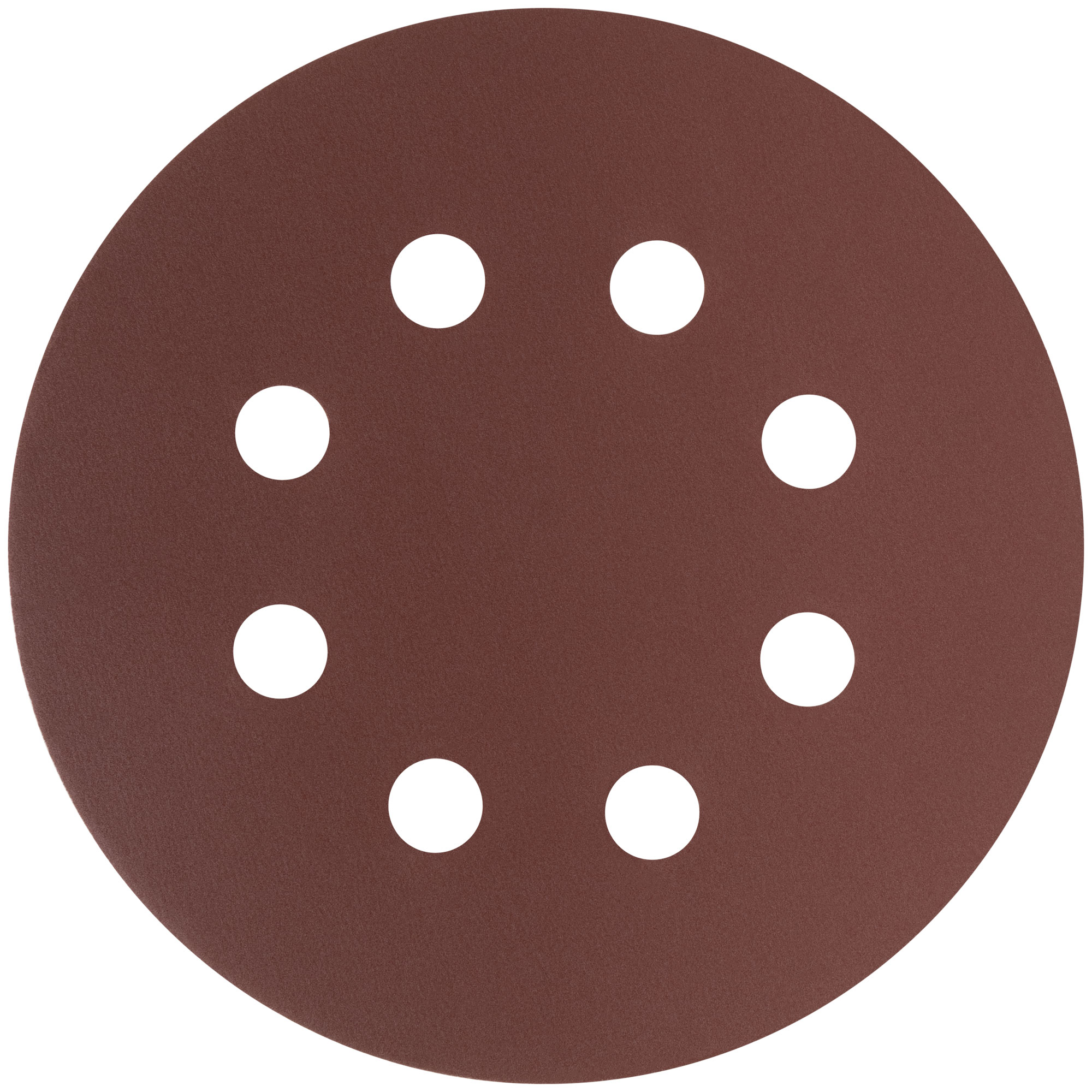 Круги шлифовальные с отверстиями (липучка), алюминий-оксидные, 125 мм, 5 шт. Р 600