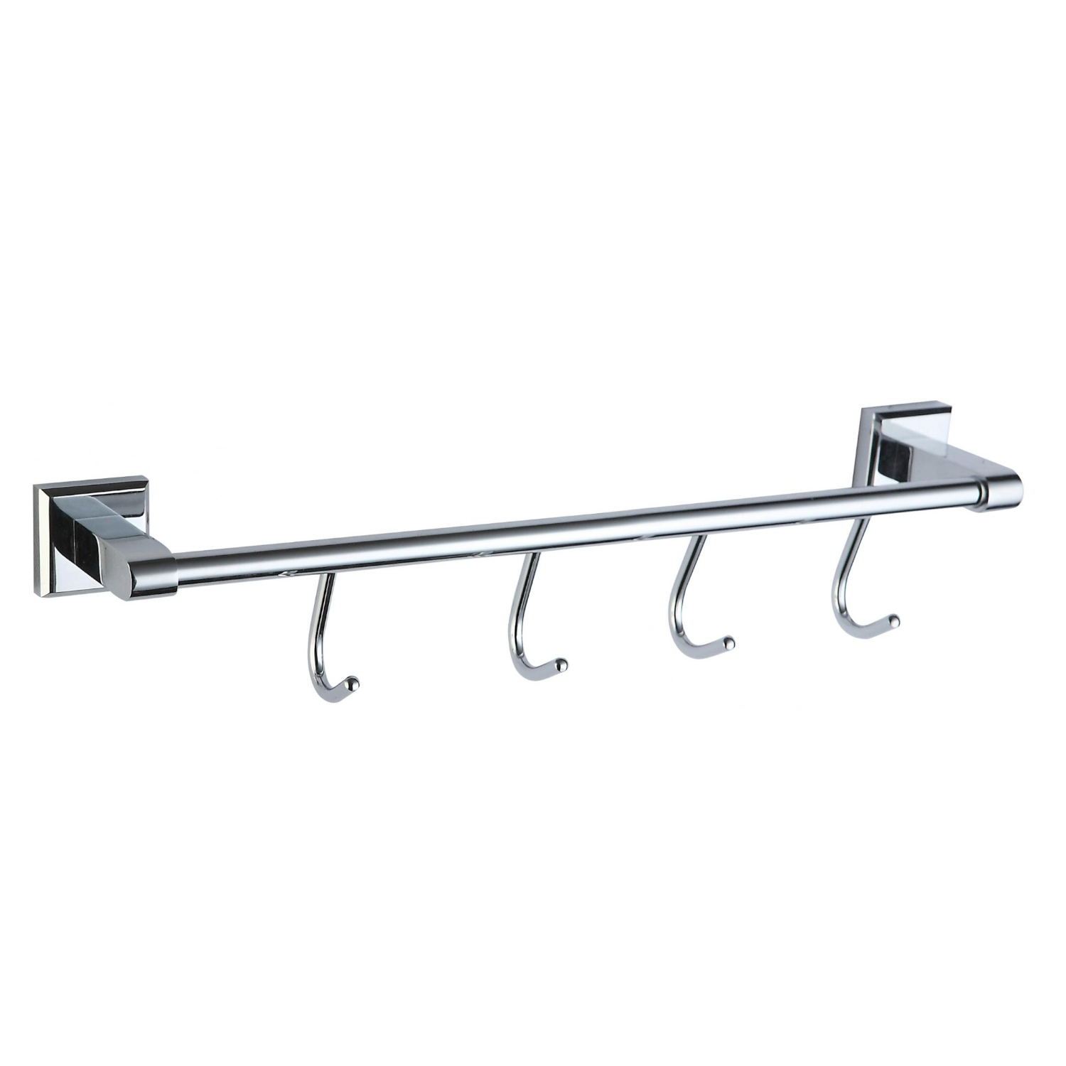 Планка с крючками Savol S-009574, хром