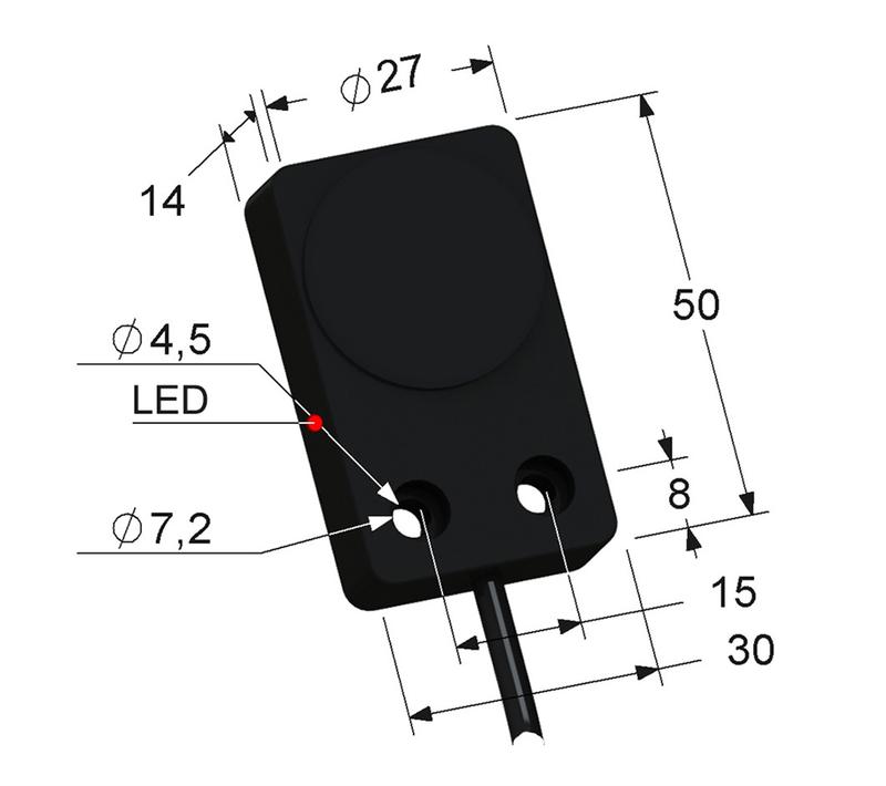 Выключатель бесконтактный PS2-32-8B21-K (ВБ2.32.хх.8.2.1.К) МЕГА-К A8010-79685355