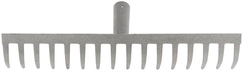 Грабли прямой зуб 16 зубьев без черенка 76955