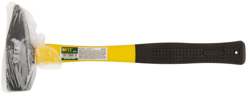 Молоток кованый 800г фибергласовая ручка FIT 44287