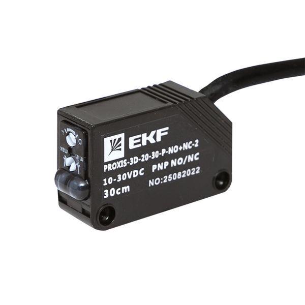 Датчик оптический бесконтактный EKF PROXIS-3D-20-30-P-NO+NC-2
