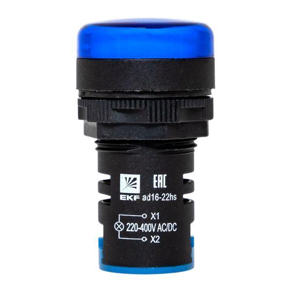 Матрица светодиодная AD16-22HS 220-400В AC/DC син. EKF ledm-ad16-b-230acdc