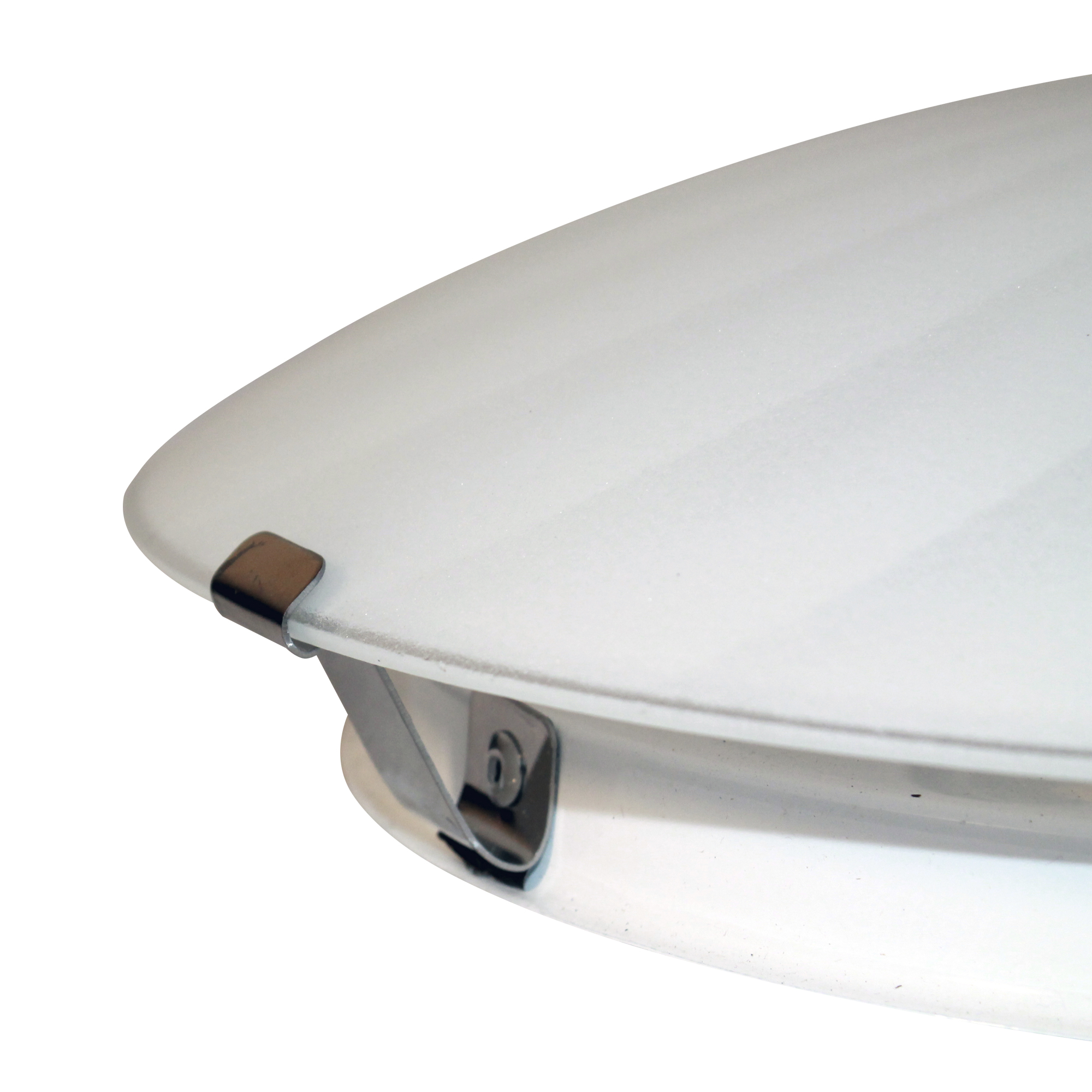 Светильник Ассоль 300 НПБ 01-2х60-139 М16 матовый белый кл.штамп металлик ИУ