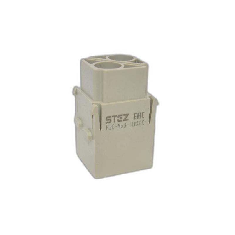 Вставка контактная модульная HDC-MOD-100AFC СТЭЗ 187150157