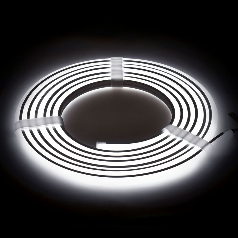 Лента светодиодная "неон" 2835-120LED 8Вт/м IP67 13мм 24В 6500K термостойкая (уп.5м) IEK LSR6-2-120-67-2-05