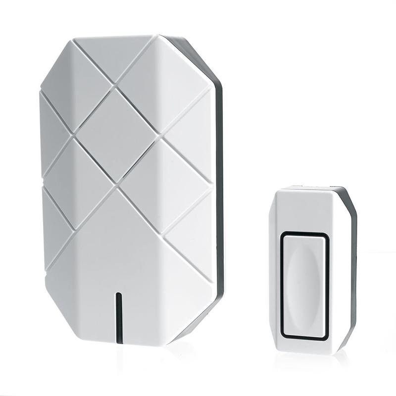 Звонок электрический дверной (30 мелодий) бел. E-377 FERON 41433