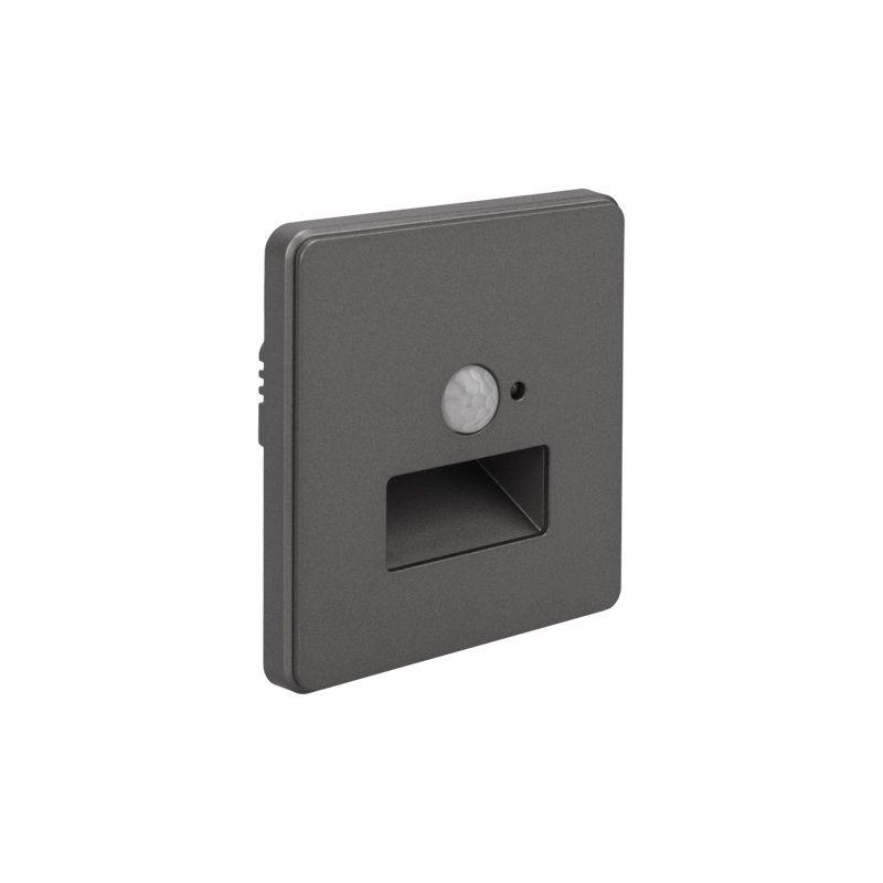 Подсветка ROUND MIELE СП настен. для ног титан Kranz KR-78-0727-2