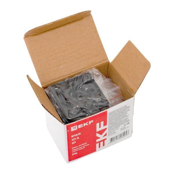 Переключатель кулачковый ПК-1-84 4п 10А для вольтметра (фазное напряжение) IP65 EKF pk-1-84-10-65