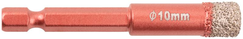 Коронка алмазная универсальная Special шестигранный хвостовик 1/4дюйм 10х10х67мм Cutop 70-851