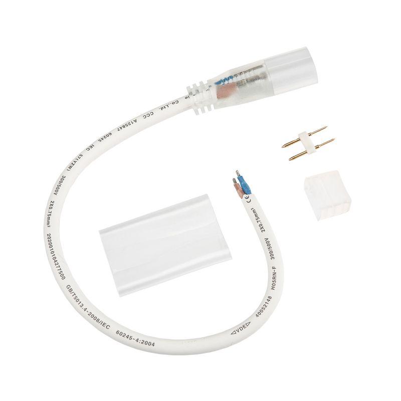 Коннектор с проводом для одностороннего неона 8х16мм Neon-Night 134-050