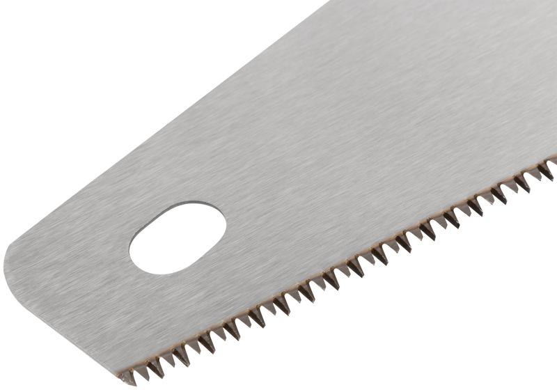 Ножовка по дереву мелкий каленый зуб 14 ТPI 3D заточка 3К пласт.прорезиненная ручка профи 350мм FIT 40481