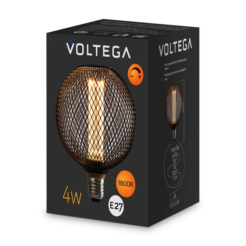 Лампа светодиодная Loft Led BMC125150 4Вт 1800К E27 DIM Voltega 8548